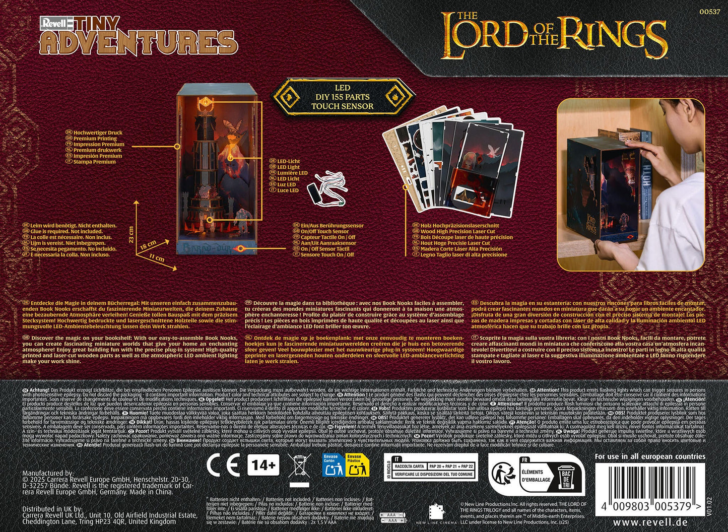 Lord of the Rings Barad-Dur Tiny Adventures Model Kit