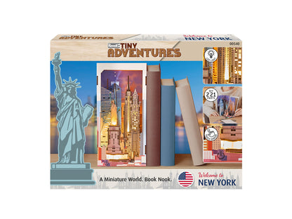 00540 New York Tiny Adventures Book Nook Model Kit
