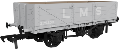 LNWR D84 4-Plank Open LMS Grey (pre-1936) No.275209