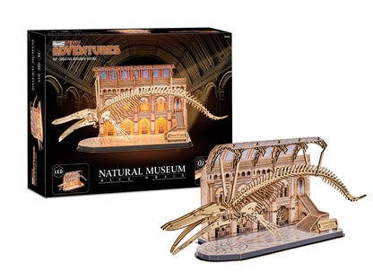 Natural Museum Blue Whale Tiny Adventures Model Kit