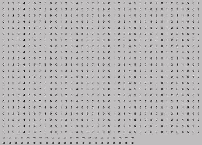 RT-ALL-0063 RAILTEC all-0063 Numeric sheet: black BR numbering (1mm high)