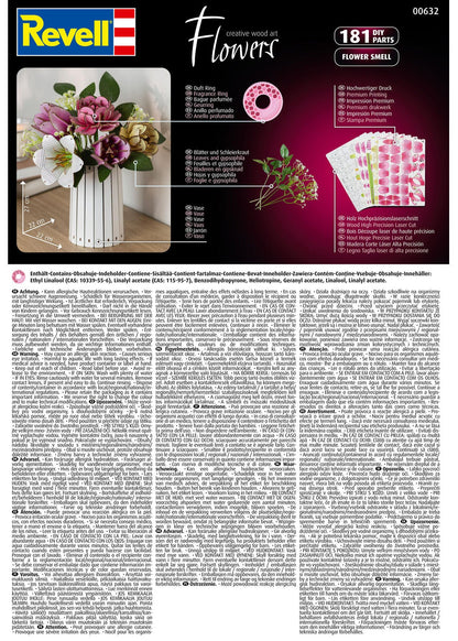 Flower Garden Creative Wood Art Flowers Model Kit