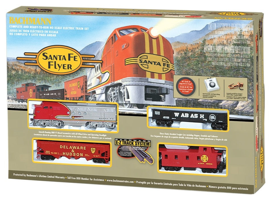 Santa Fe Flyer Train Set