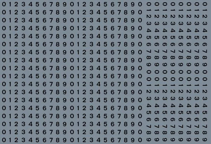 RT-ALL-0066 RAILTEC all-0066 Numeric sheet: black BR numbering (2mm high)