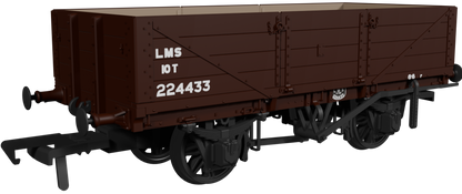 LNWR D84 4-Plank Open LMS Bauxite (post-1936) No.224433