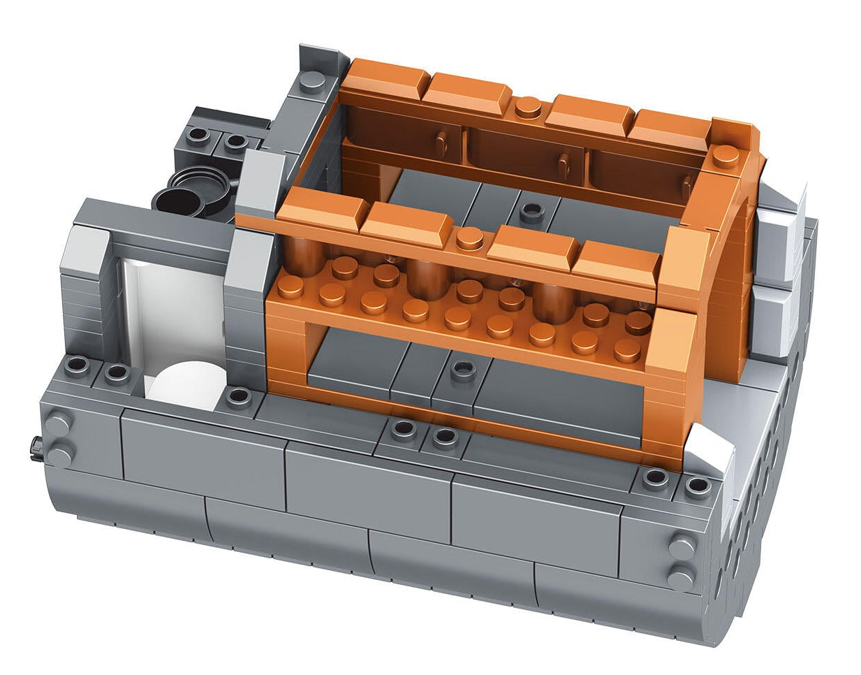 00960 Submarine "Das Boot" - Brick System Model Kit