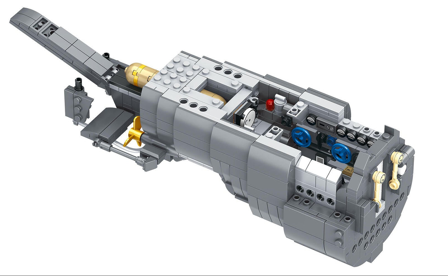 00960 Submarine "Das Boot" - Brick System Model Kit
