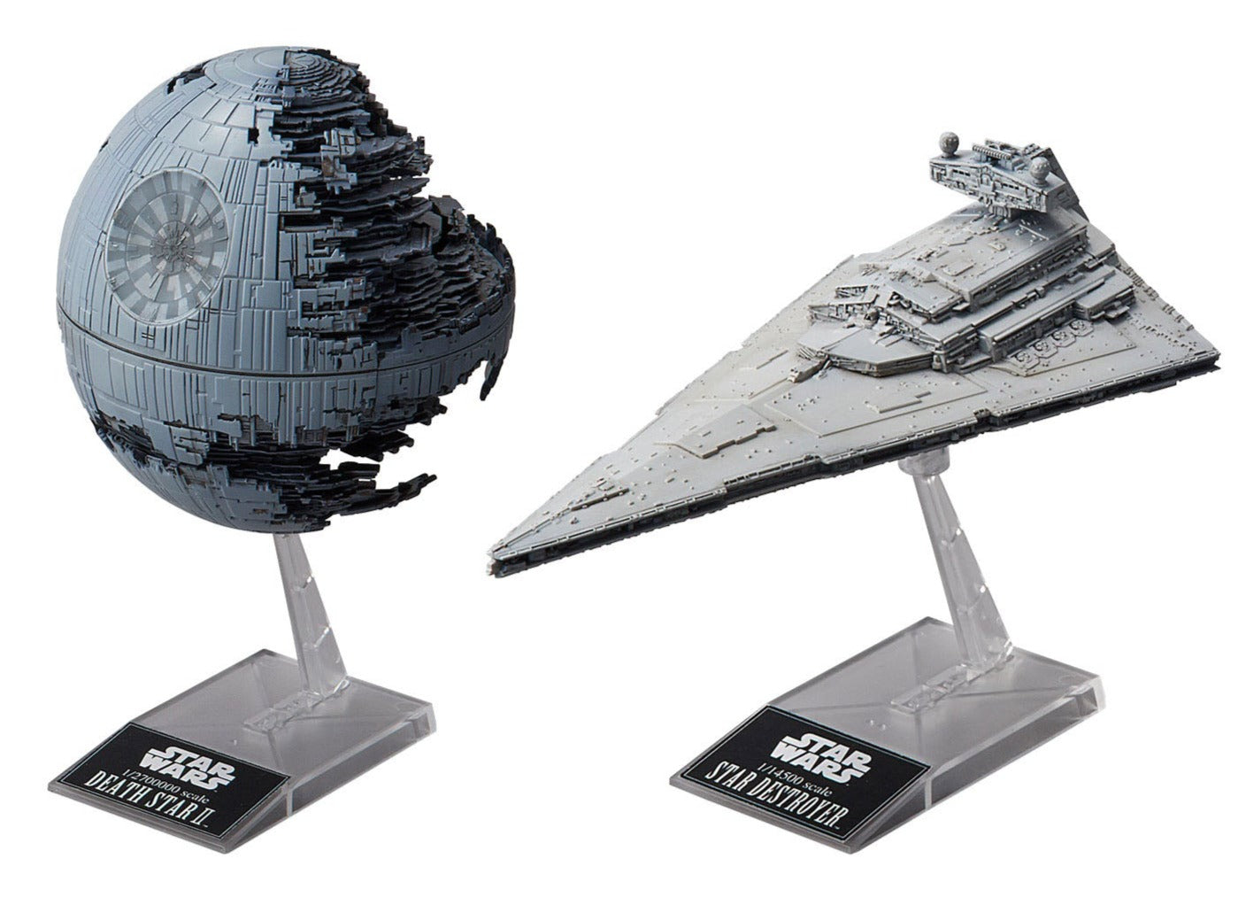 Bandai Star Wars Death Star II Imperial Star Destroyer Set Model Kit