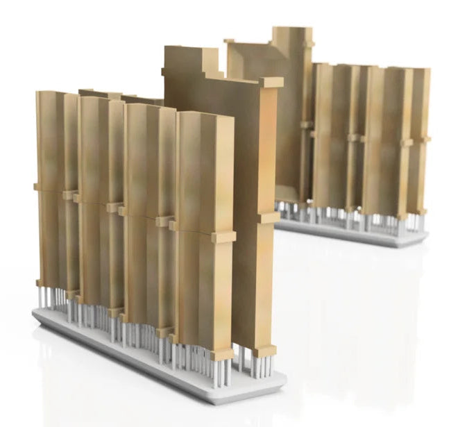 OO Gauge Wooden Walkway Trough (Single Pack) - Unpainted