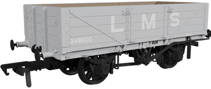 LNWR D90 4-Plank Open LMS Grey (pre-1936) No.248000