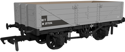 LNWR D90 4-Plank Open BR Grey No.257236