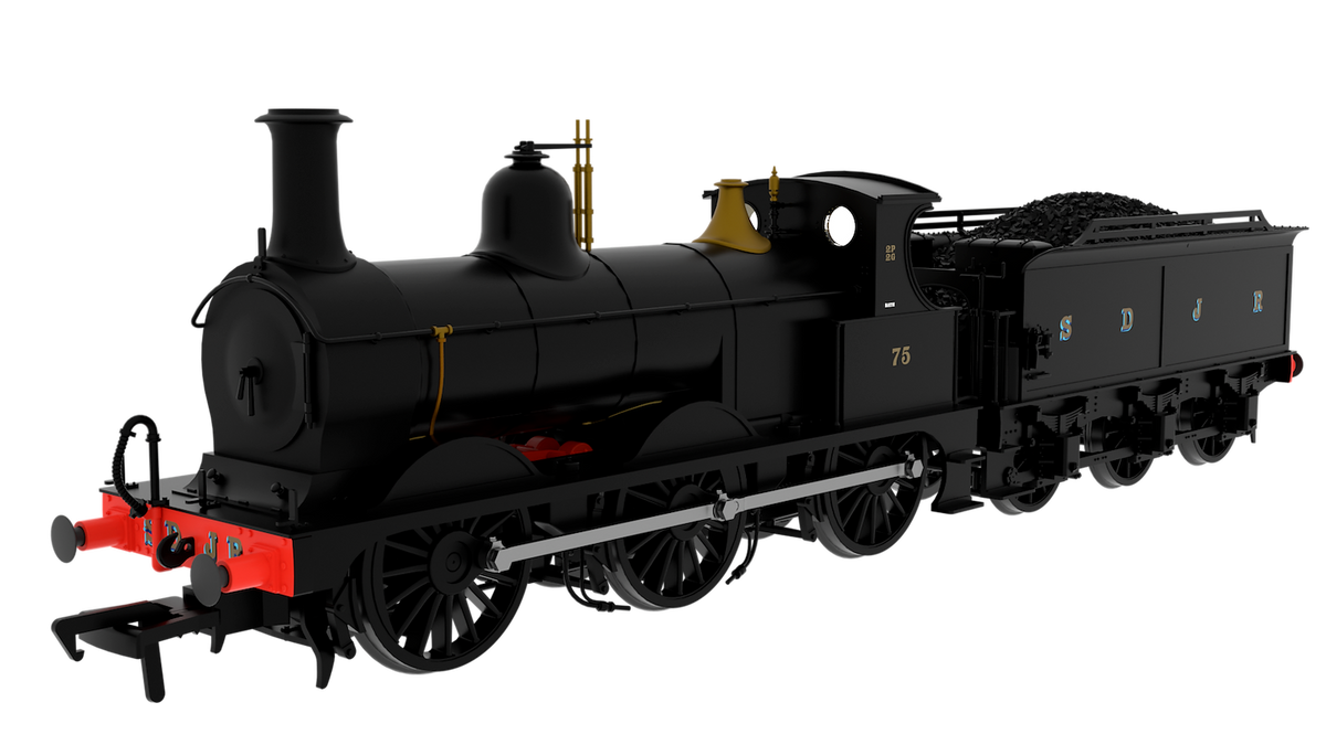 837007 MR Class M 0-6-0 - No.75 SDJR Black Steam Locomotive