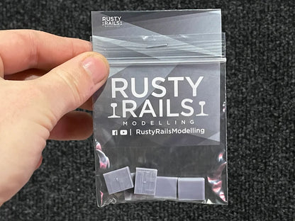 OO Gauge Broadband Cabinets (Pack of 5) - Unpainted