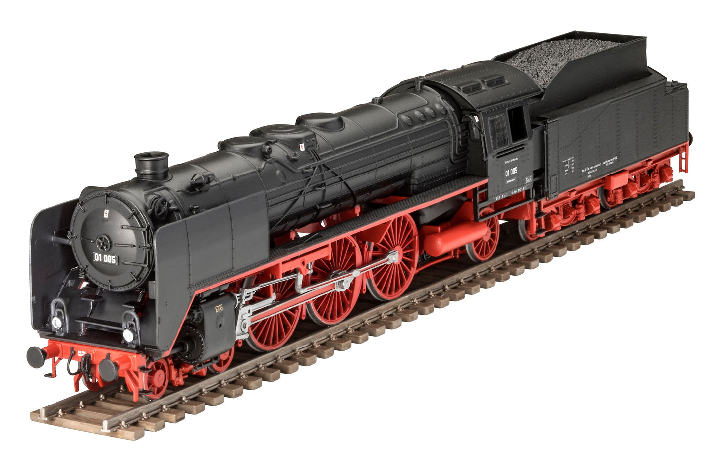 Express Locomotive BR 01 & Tender 2'2' T32 (1:87 Scale) Model Kit