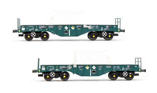Pre-Owned ACC1115 FNA-D 'New Generation' Nuclear Flask Carrier - Teal - Twin Pack A