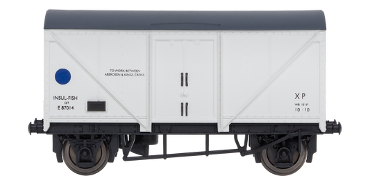 2F-019-009 Blue Spot Fish Van White E87014