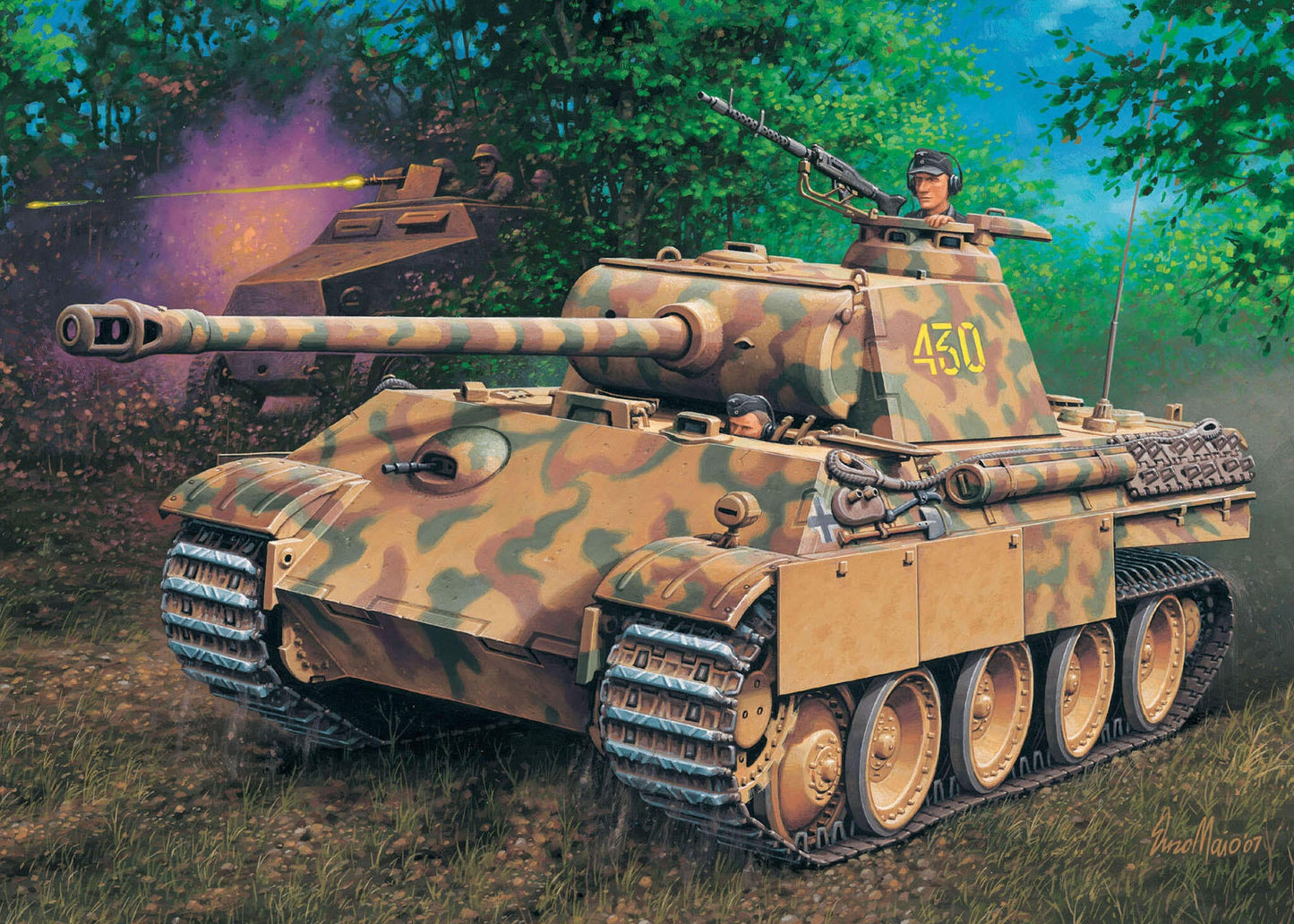 03171 PzKpfw V Panther Ausf.G (Sd.Kfz. 171) Model Kit