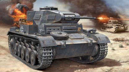 PzKpfw II Ausf. F model kit