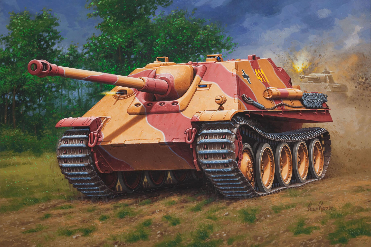 Sd.Kfz. 173 Jagdpanther model kit