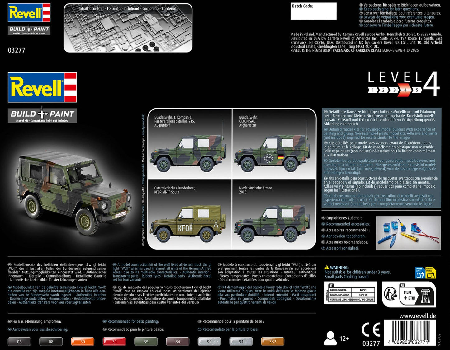 Lkw gl leicht "Wolf" model kit