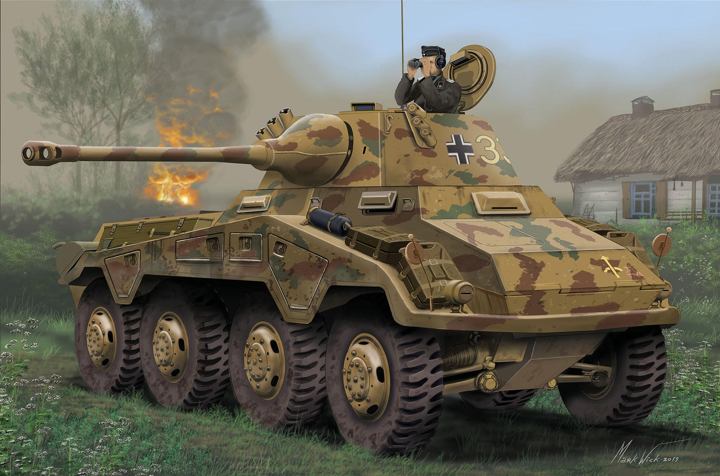 Sd.Kfz. 234/2 Puma Revell model kit
