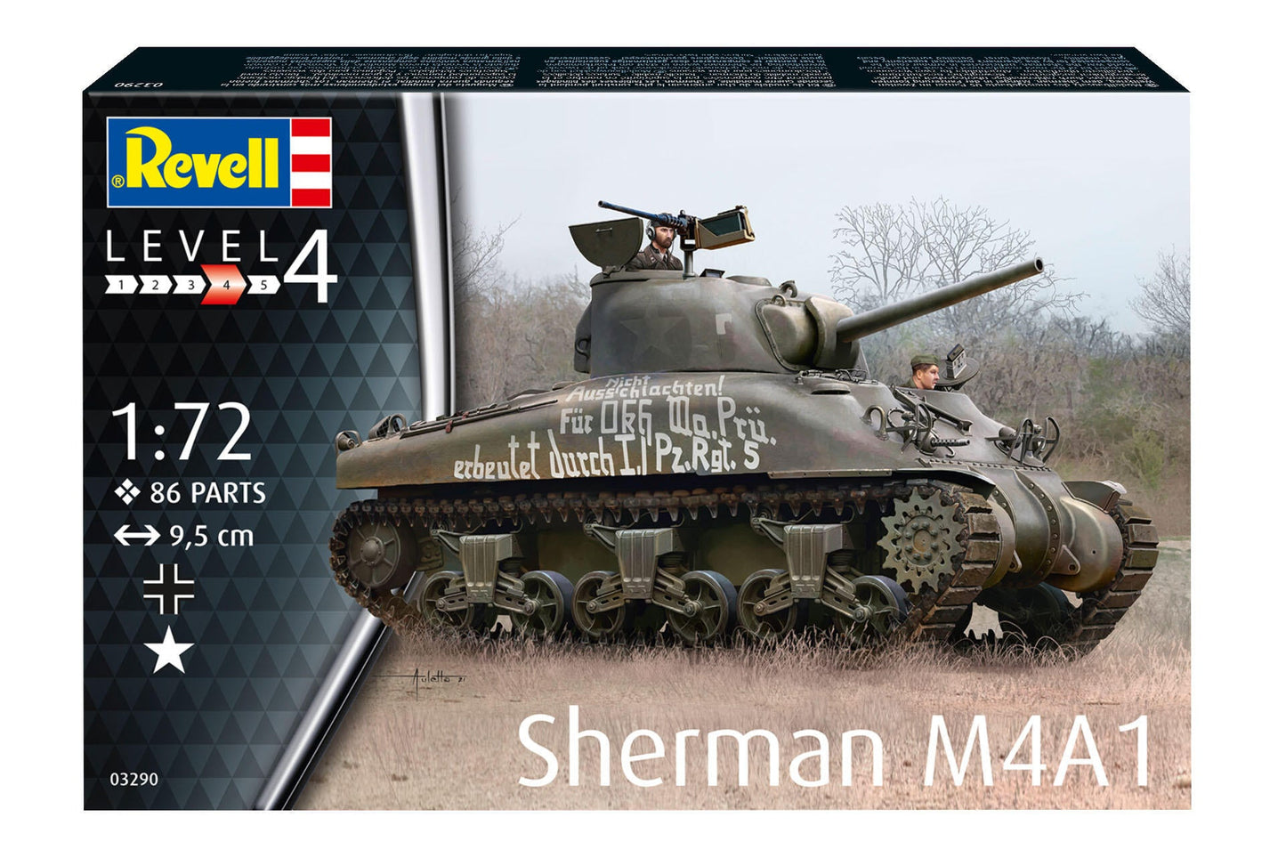 3290 Sherman M4A1 Model Kit