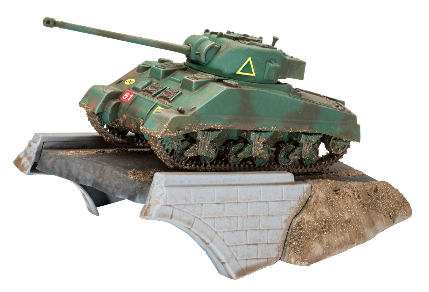 Sherman Firefly First Diorama Gift Set (1:76 Scale) Model Kit