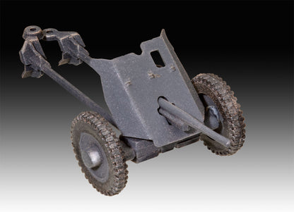 German Krupp Protze KFZ 69 W/3.7CM PAK (1:76 Scale) Model Kit