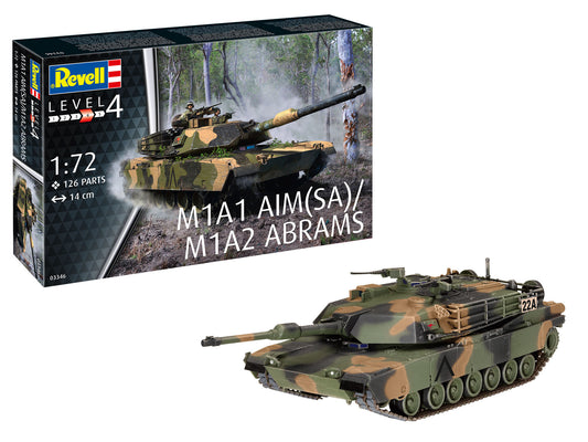 US M1A2 Abrams (1:72 Scale) Kit