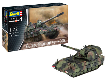 German Panzerhaubitze 2000 (1:72 Scale) Model Kit