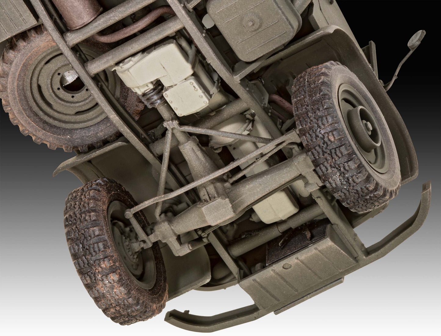 German Unimog 404 S (1:35 Scale) Model Kit