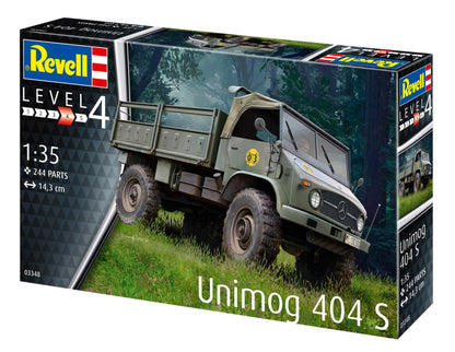 German Unimog 404 S (1:35 Scale) Model Kit