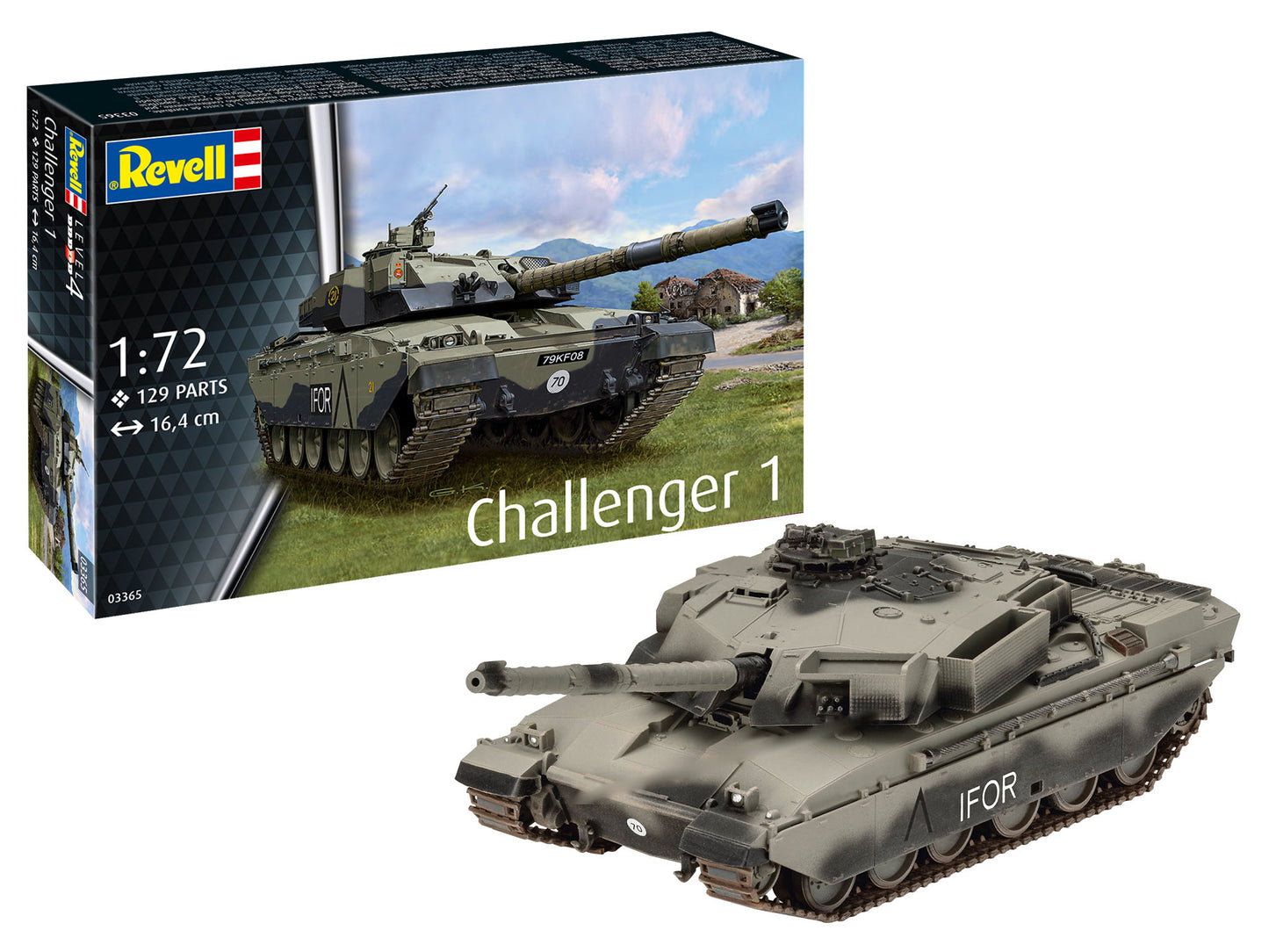 Challenger 1 Tank Model Kit