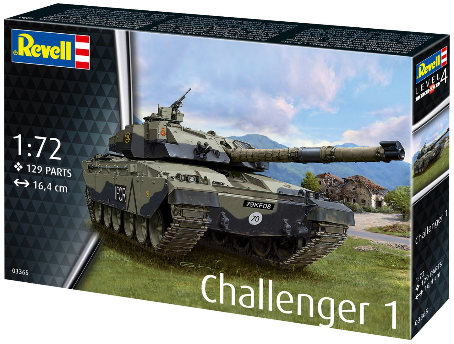 Challenger 1 Tank Model Kit