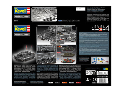 03368 Leopard 2A4 - Special Decoration 40th Anniversary Model Kit