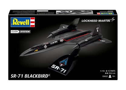 Lockheed SR-71 Blackbird (Click System) Model Kit