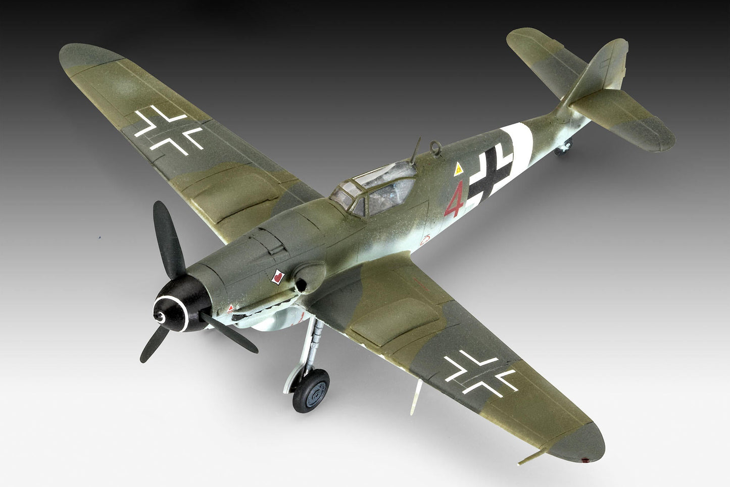 Combat Set Messerschmitt Bf109G-10 & Spitfire Mk.V Model Kit