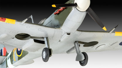 Combat Set Messerschmitt Bf109G-10 & Spitfire Mk.V Model Kit