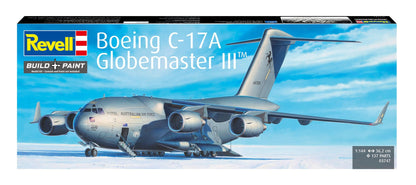 03747 British Boeing C-17A Globemaster III Model Kit