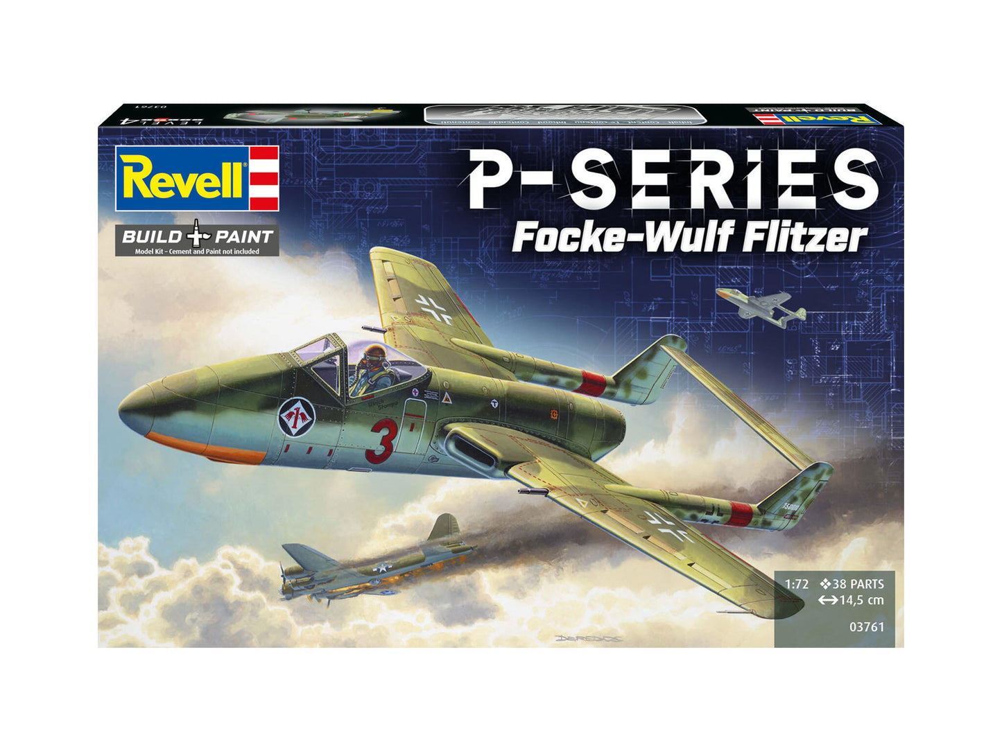 03761 Focke-Wulf TL Jäger "Flitzer" Model Kit