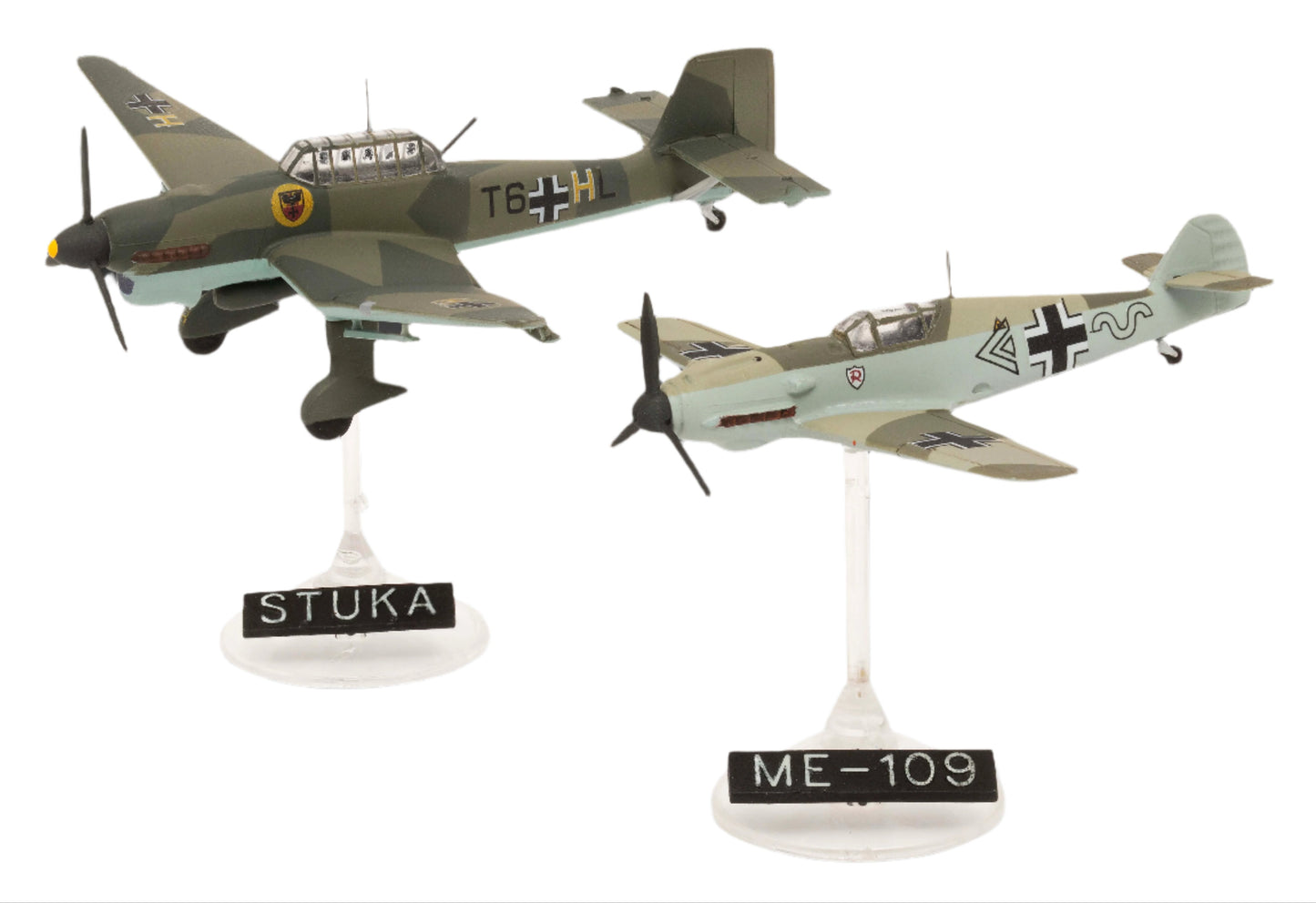 Messerschmitt Bf109E & Junkers Ju87B Stuka Model Kit