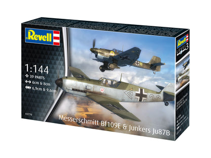 Messerschmitt Bf109E & Junkers Ju87B Stuka Model Kit