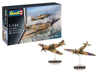 Supermarine Spitfire Mk.Ia & Hawker Hurricane Mk.I Model Kit