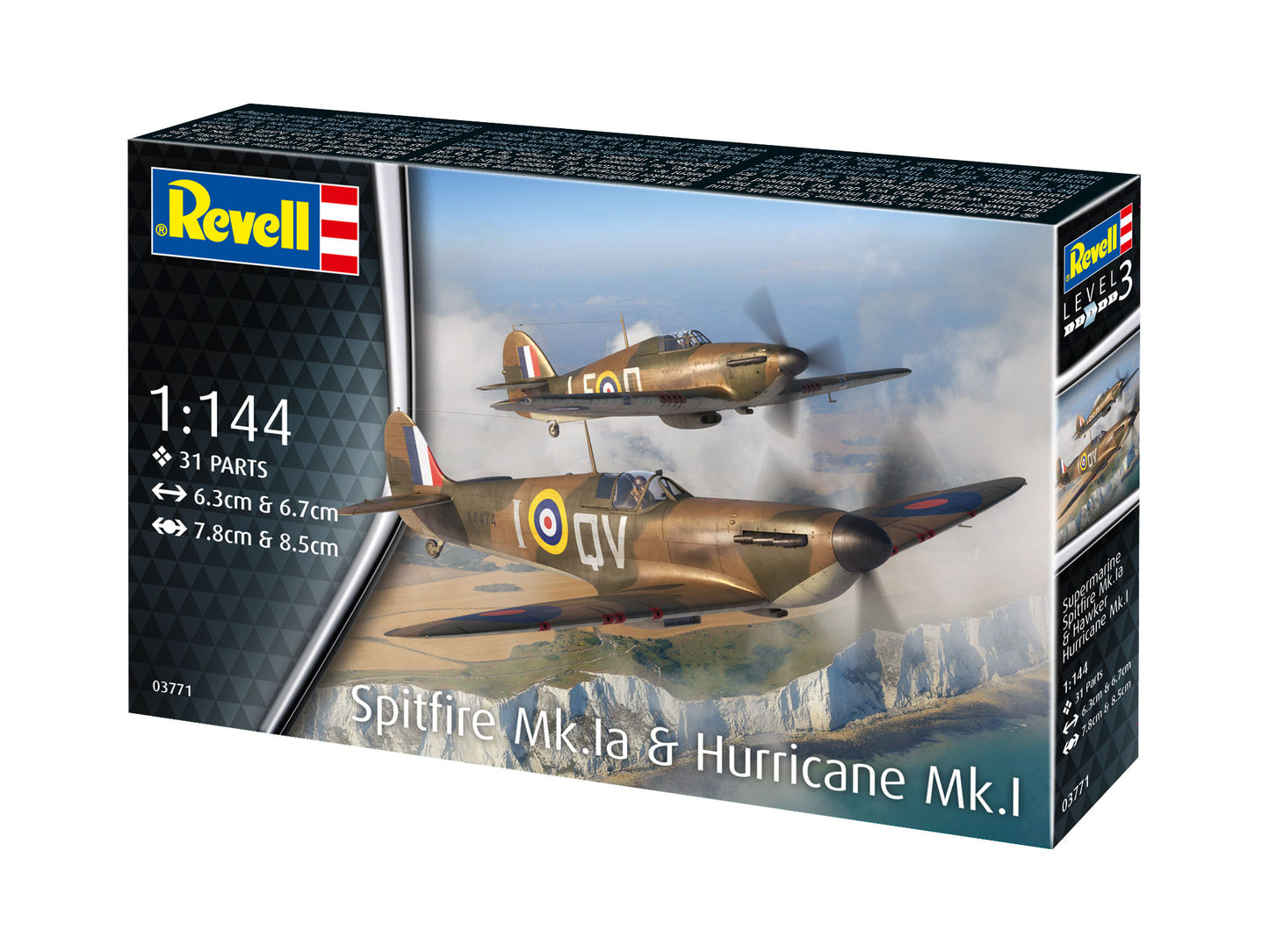 Supermarine Spitfire Mk.Ia & Hawker Hurricane Mk.I Model Kit