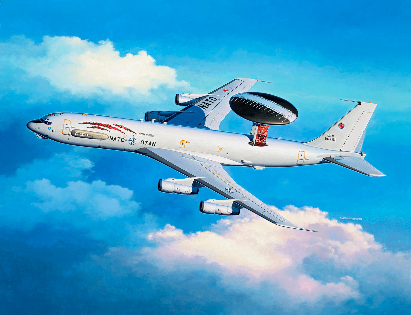 Boeing E-3A Sentry Model Kit
