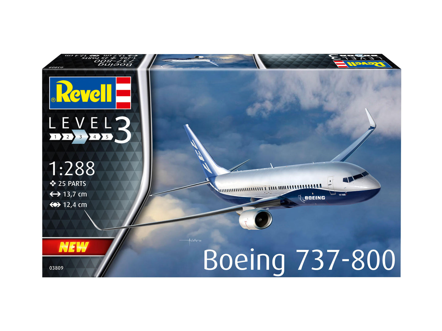 Boeing 737-800 model kit