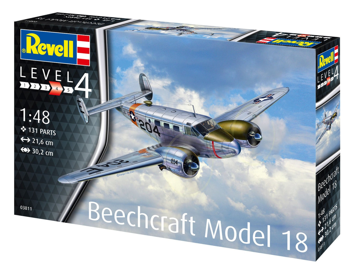 US Beechcraft Model 18 (1:48 Scale) Model Kit