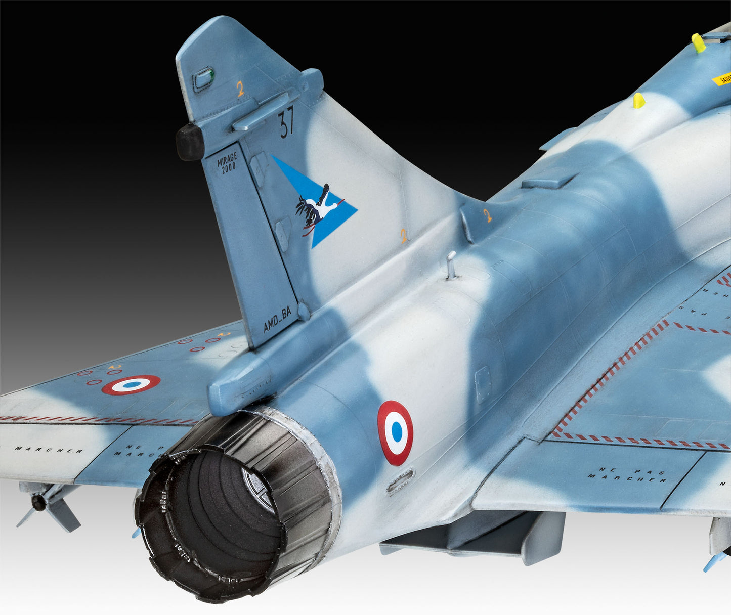 French Dassault Mirage 2000C (1:48 Scale) Model Kit