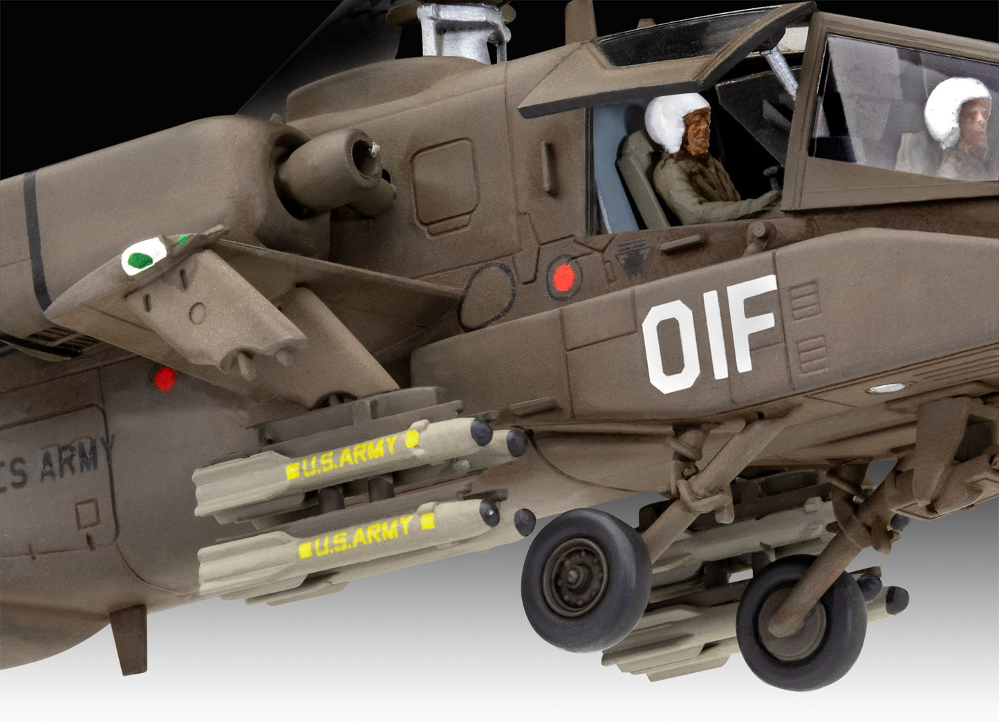 US Boeing AH-64A Apache (1:72 Scale) Model Kit