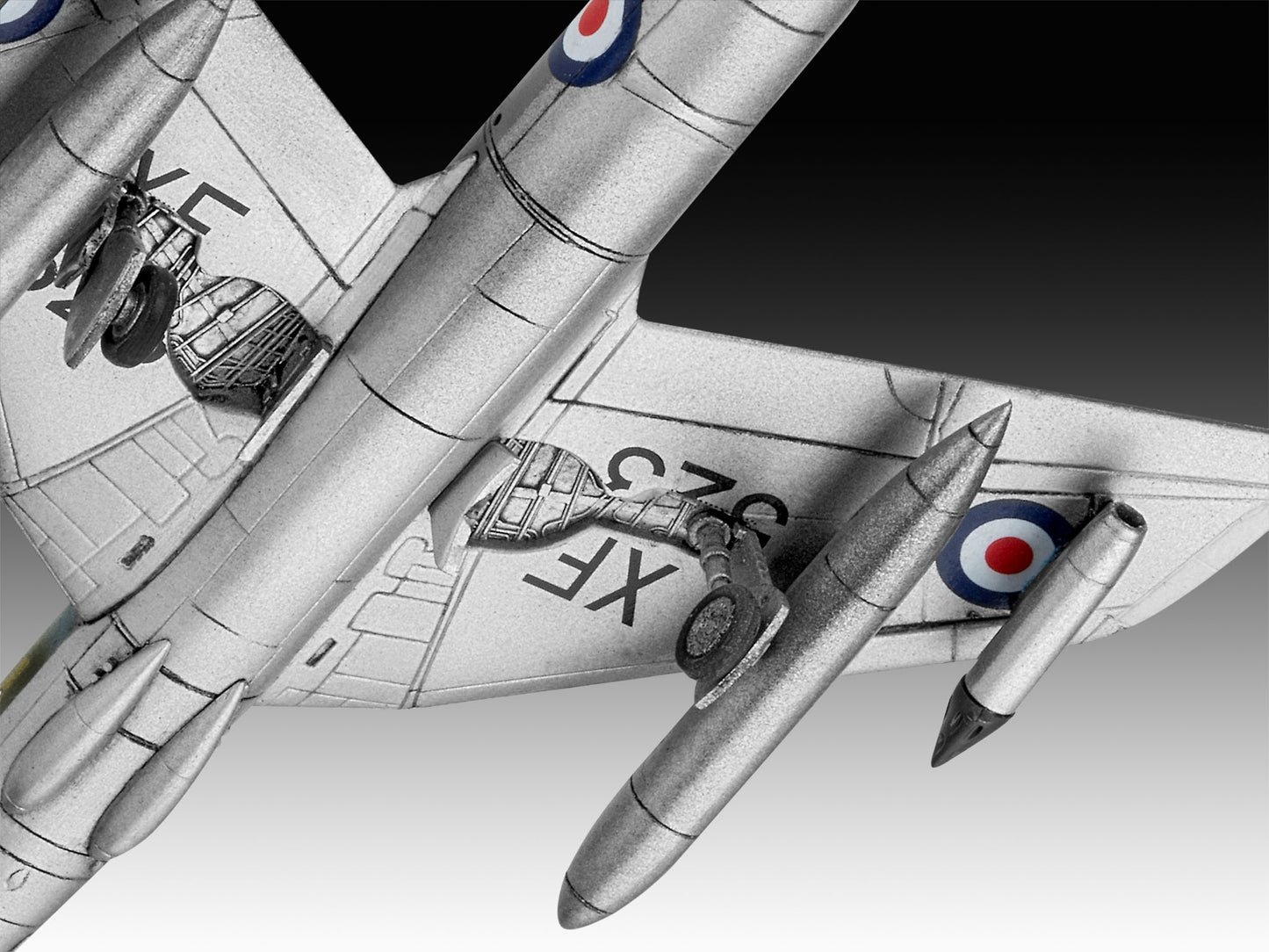 British Hawker Hunter FGA.9 (1:144 Scale) Model Kit